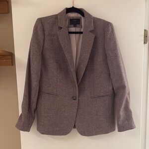 J. Crew Light lavendar-Brown Wool Blazer